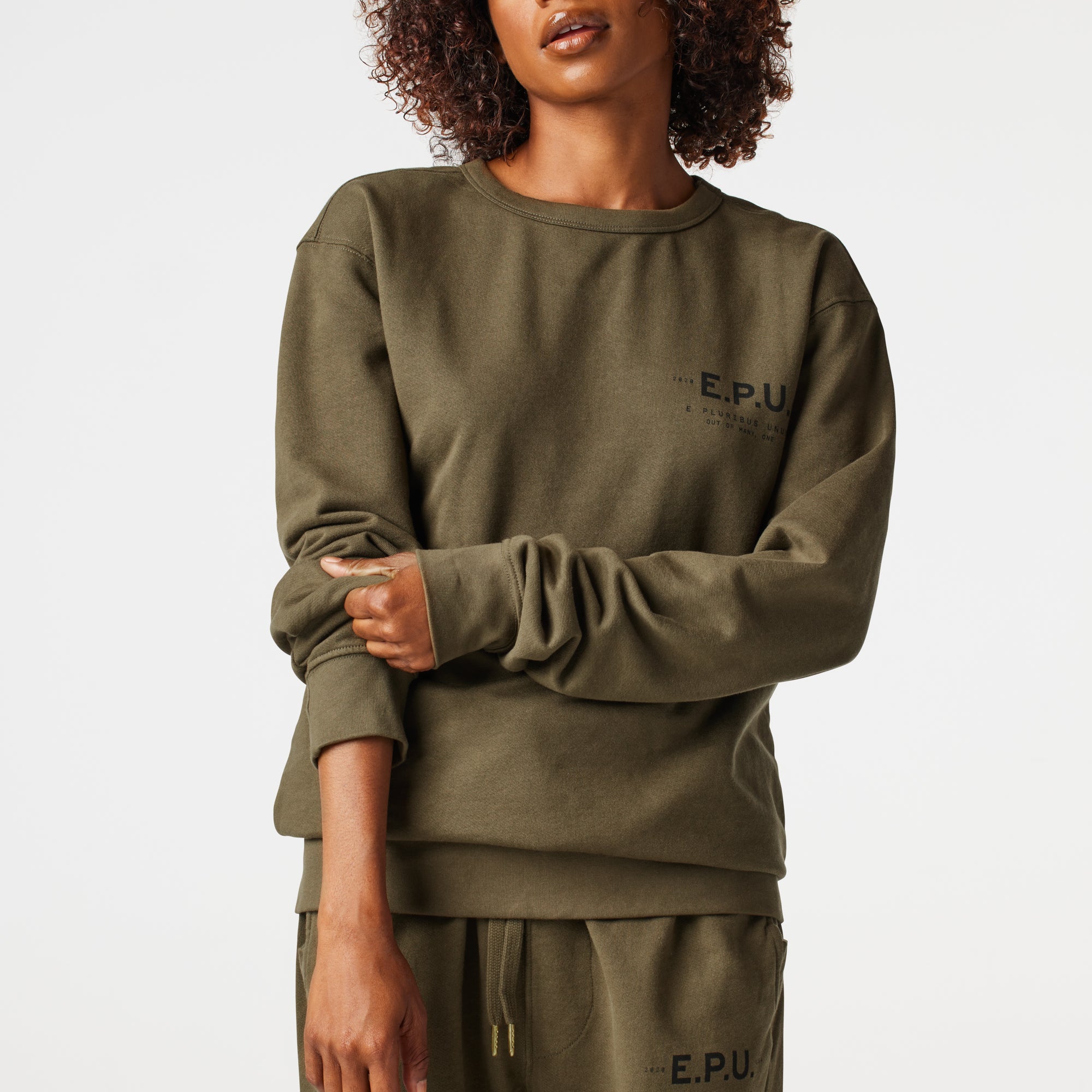 UNISEX TRAINING CREWNECK SWEATSHIRT - E.P.U. Active Lifestyle Wear