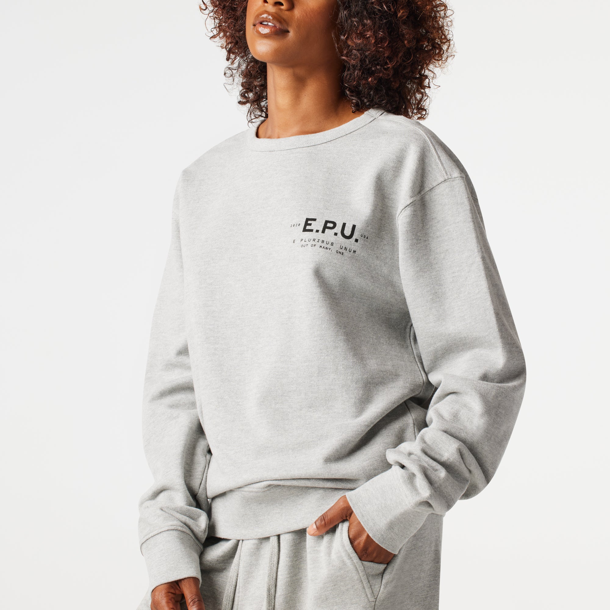 UNISEX TRAINING CREWNECK SWEATSHIRT - E.P.U. Active Lifestyle Wear