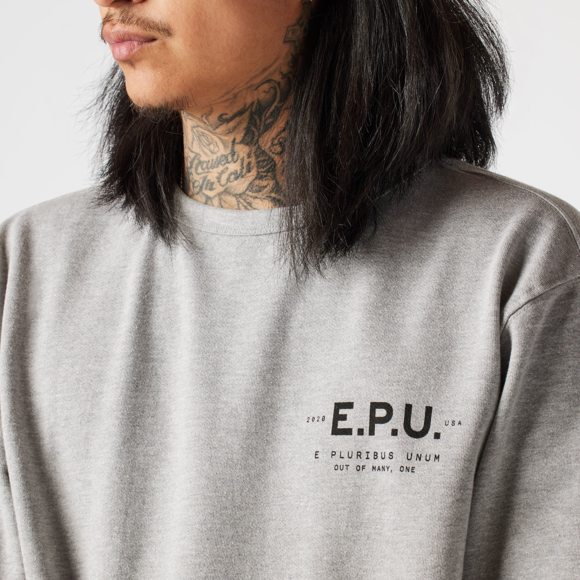 UNISEX TRAINING CREWNECK SWEATSHIRT - E.P.U. Active Lifestyle Wear