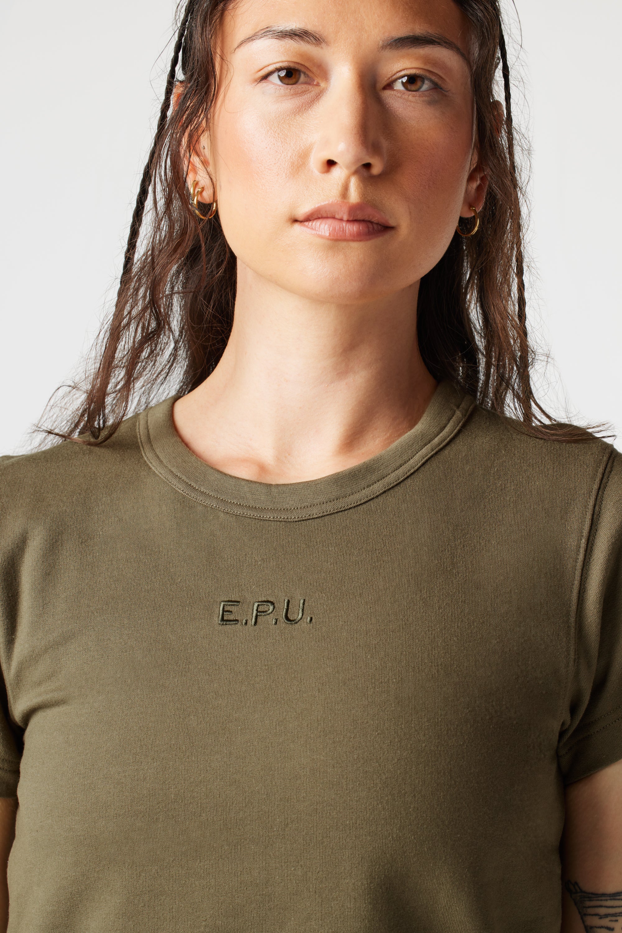 WOMEN'S CROP TEE - E.P.U. Active Lifestyle Wear