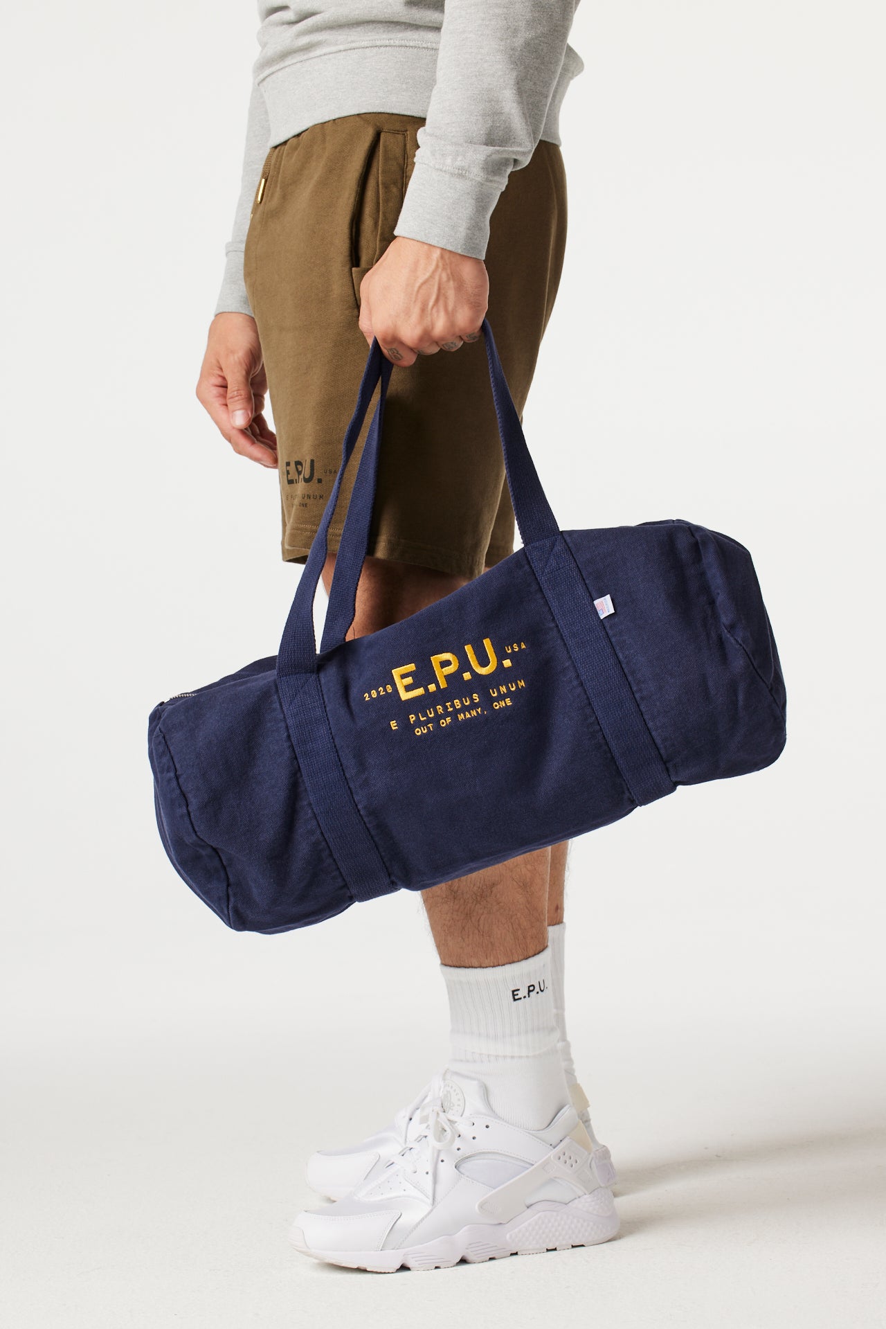 UNISEX TRAINING DENIM DUFFLE BAG