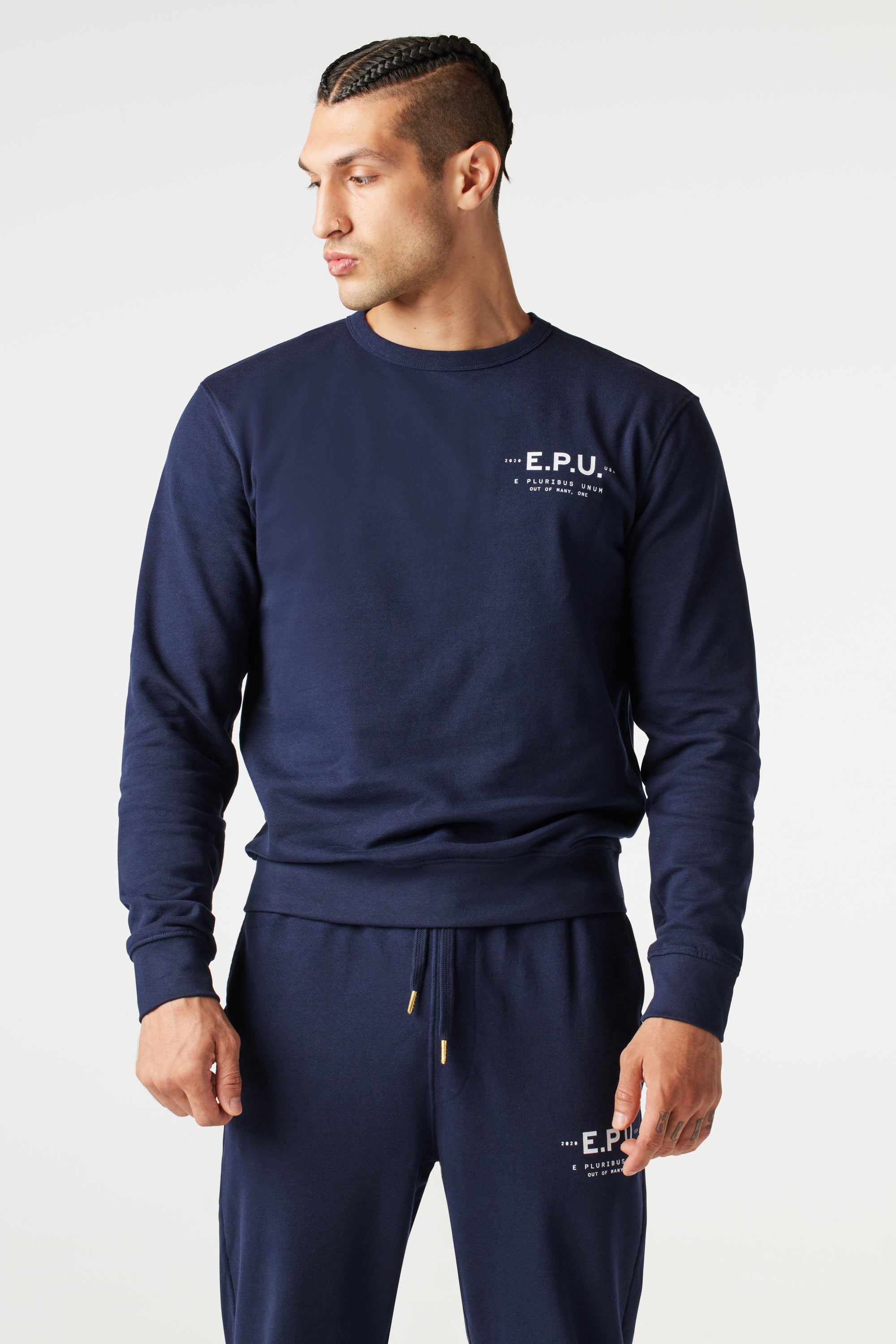 UNISEX TRAINING CREWNECK SWEATSHIRT - E.P.U. Active Lifestyle Wear